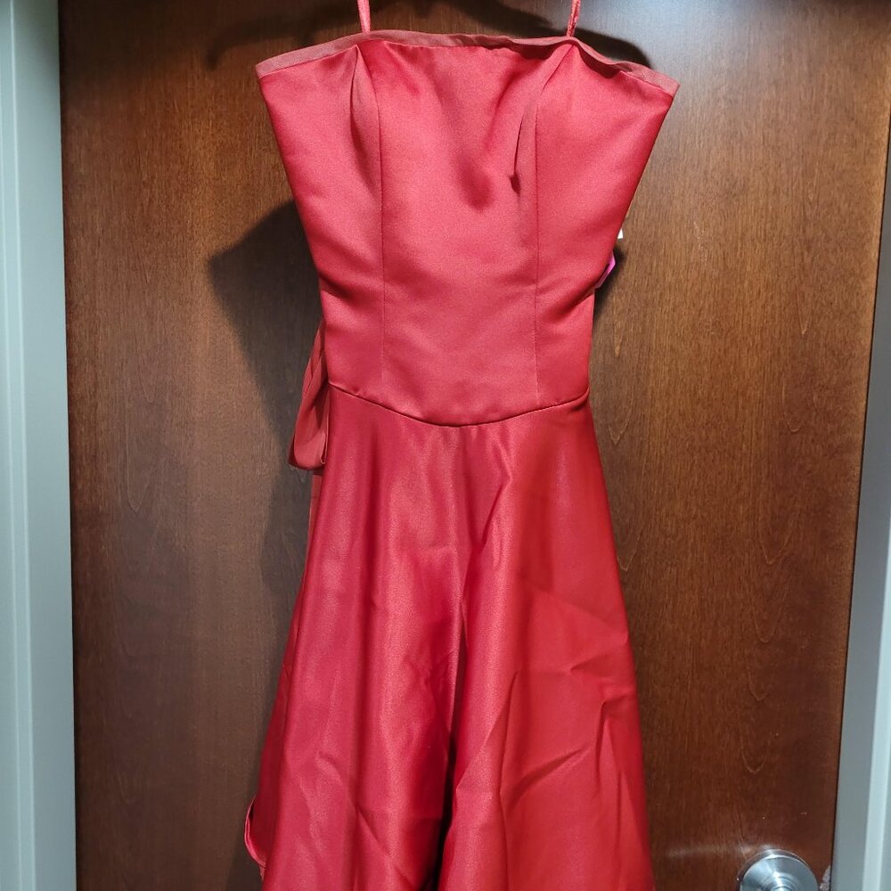 Mori Lee 723 Size 8 Red Prom Dress